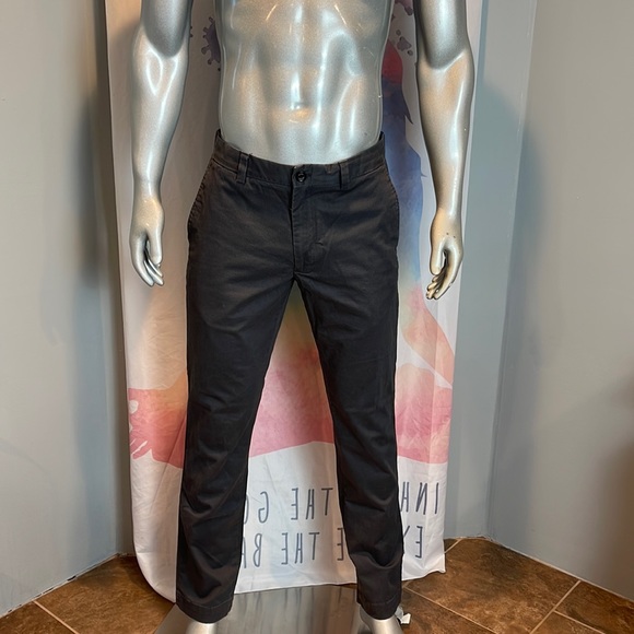 Banana Republic Other - Banana Republic Aiden Slim Fit Chinos Gray 97% Cotton Size 32 x 32